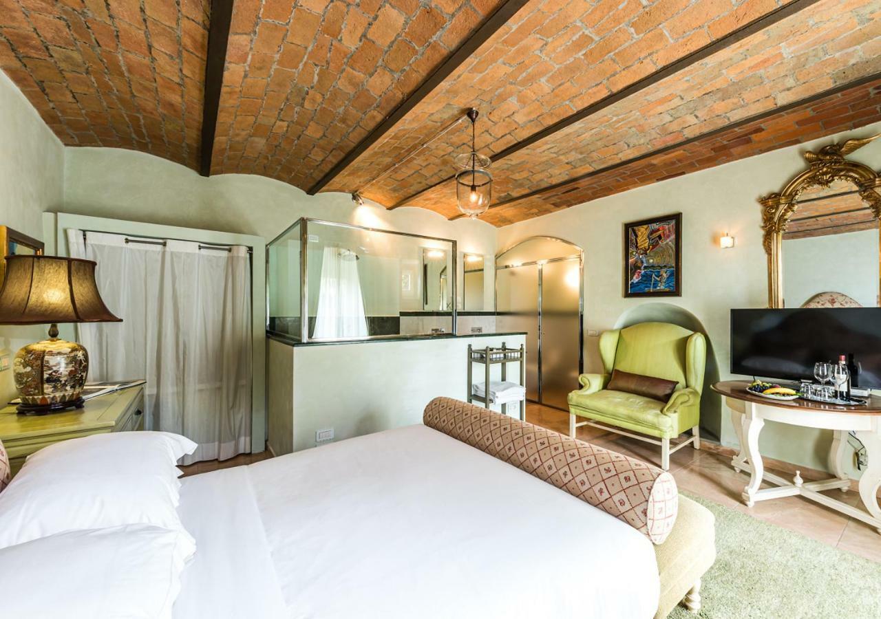 סן קאסיאנו ב-ואל די פזה Villa Mangiacane - Small Luxury Hotels Of The World מראה חיצוני תמונה