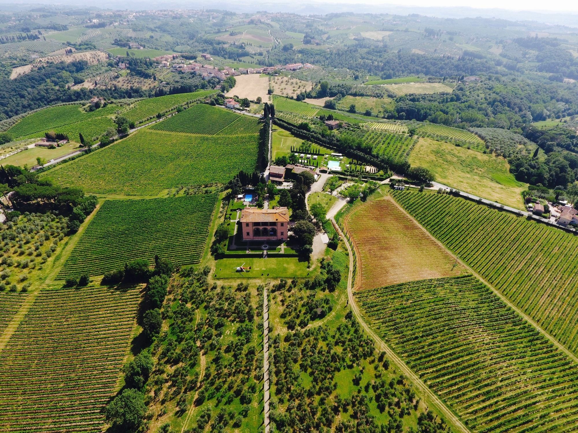 סן קאסיאנו ב-ואל די פזה Villa Mangiacane - Small Luxury Hotels Of The World מראה חיצוני תמונה